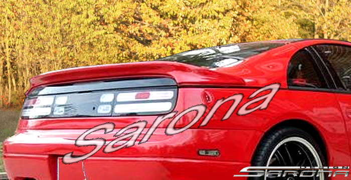 Custom 90-96 300ZX Wing # 100-08  Coupe Trunk Wing (1990 - 1996) - $299.00 (Manufacturer Sarona, Part #NS-019-TW)